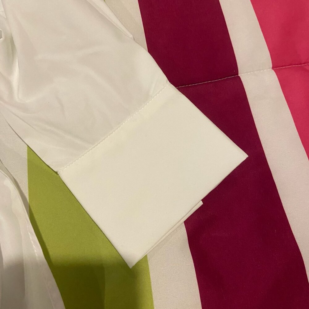 NWT Classic White Oversized Button-Down Shirt | Timeless Wardrobe Staple XS - Picture 6 of 9